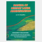 Manual of Military Lands Administration