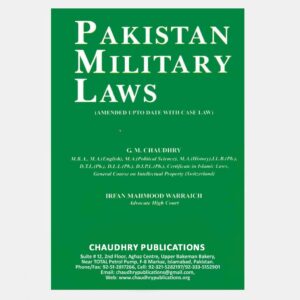Pakistan Military Laws